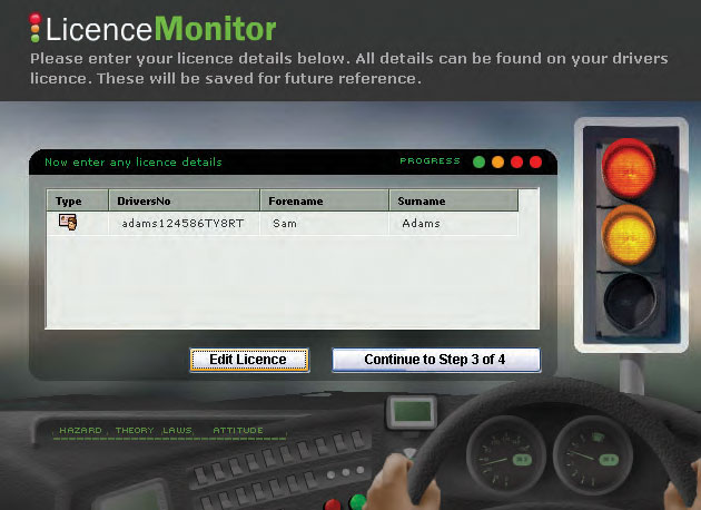 Gauntlet Licence Monitor